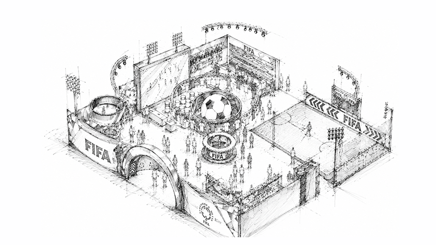 Initial concept sketch